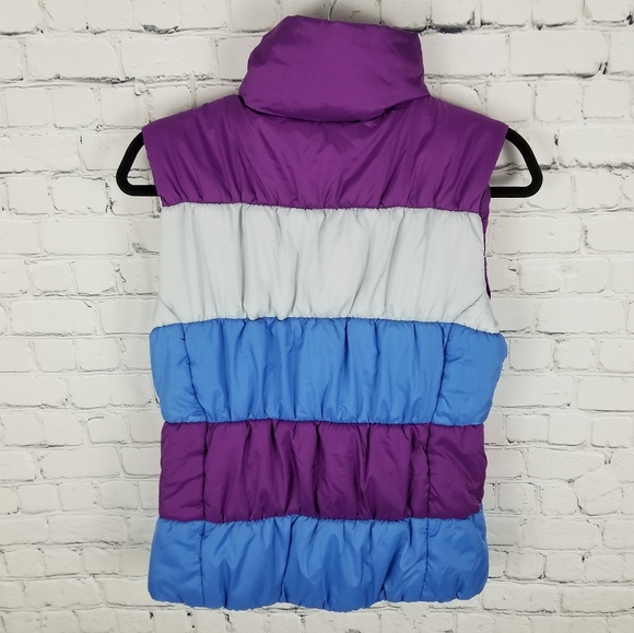 PUMA | full zip snap pocket puffer vest gilet - Picture 5 of 8